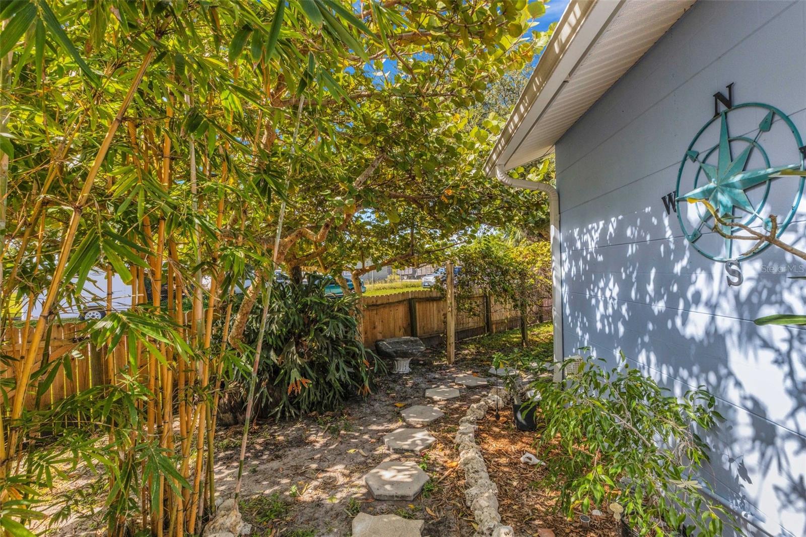 Back Yard Towards Side Yard