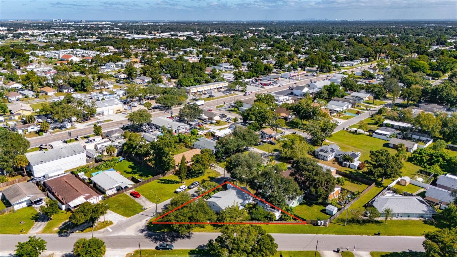 Drone View From Side