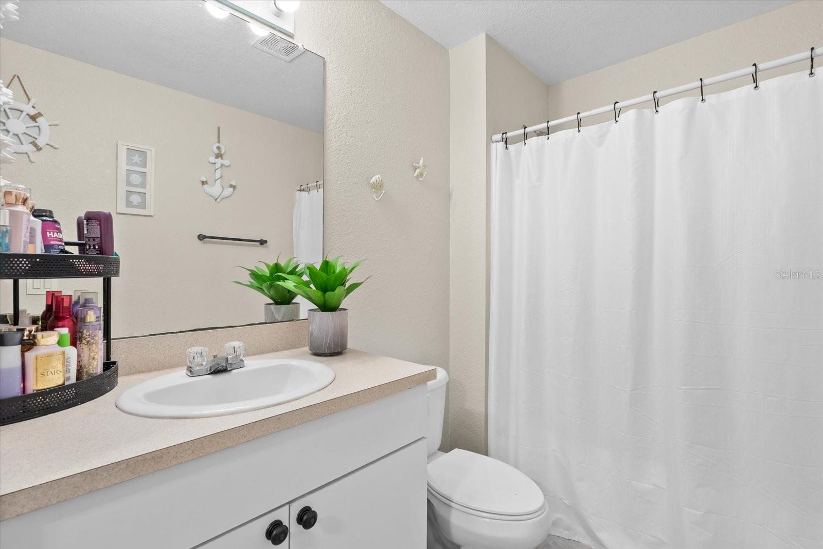 Guest Bathroom with Linen Closet