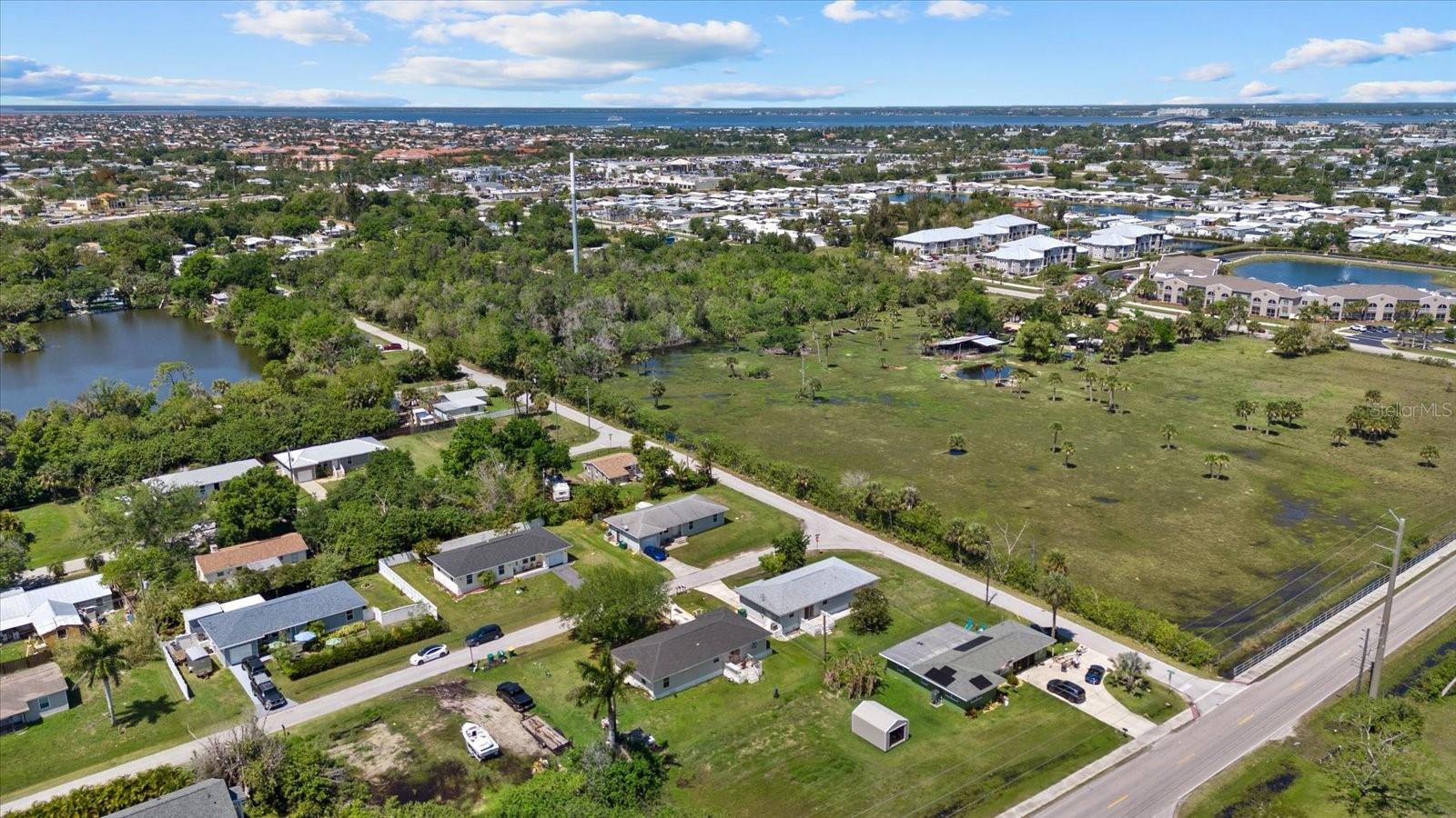 Aerial View to the Northwest
