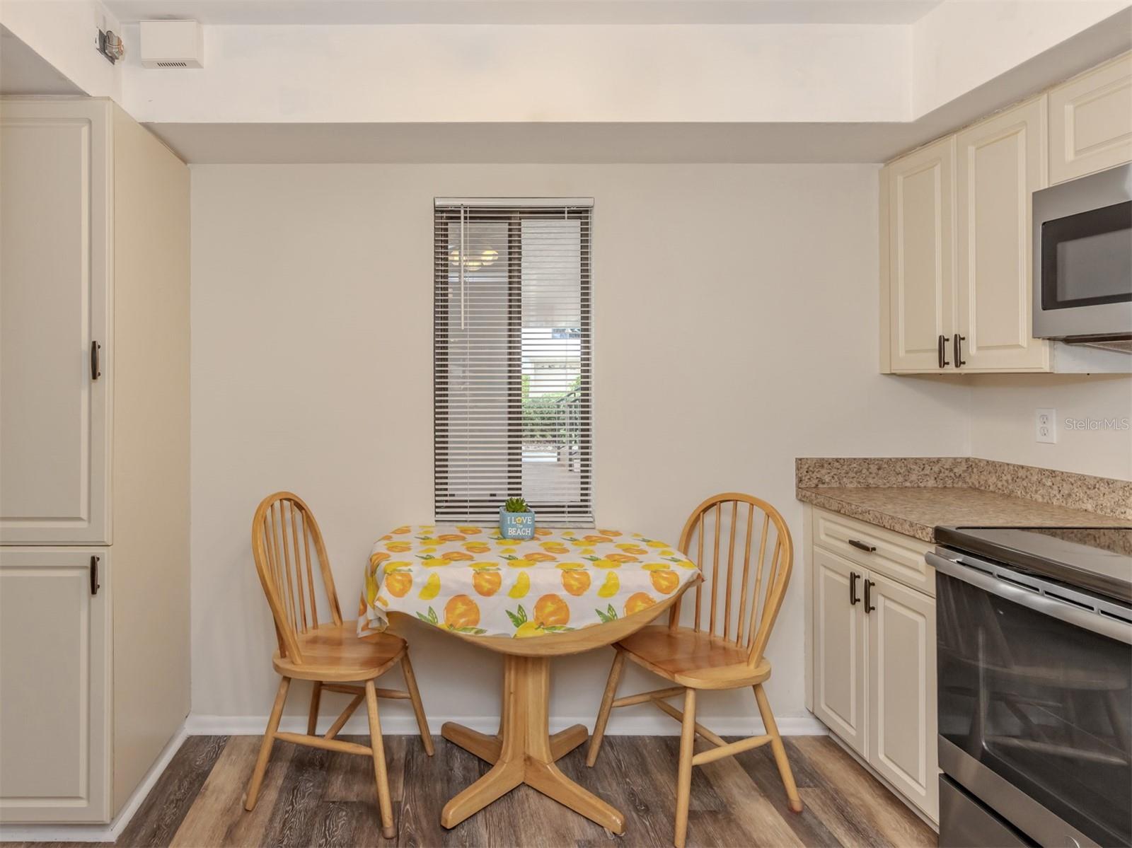 kitchen with eating area