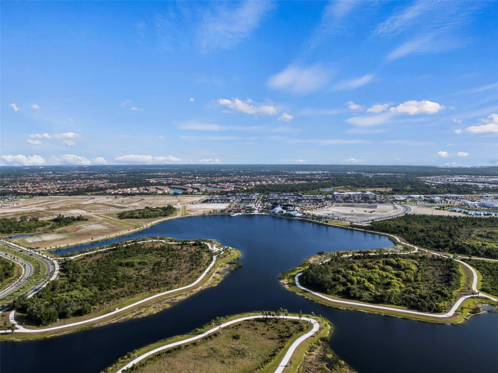 Miles and miles of walking trails