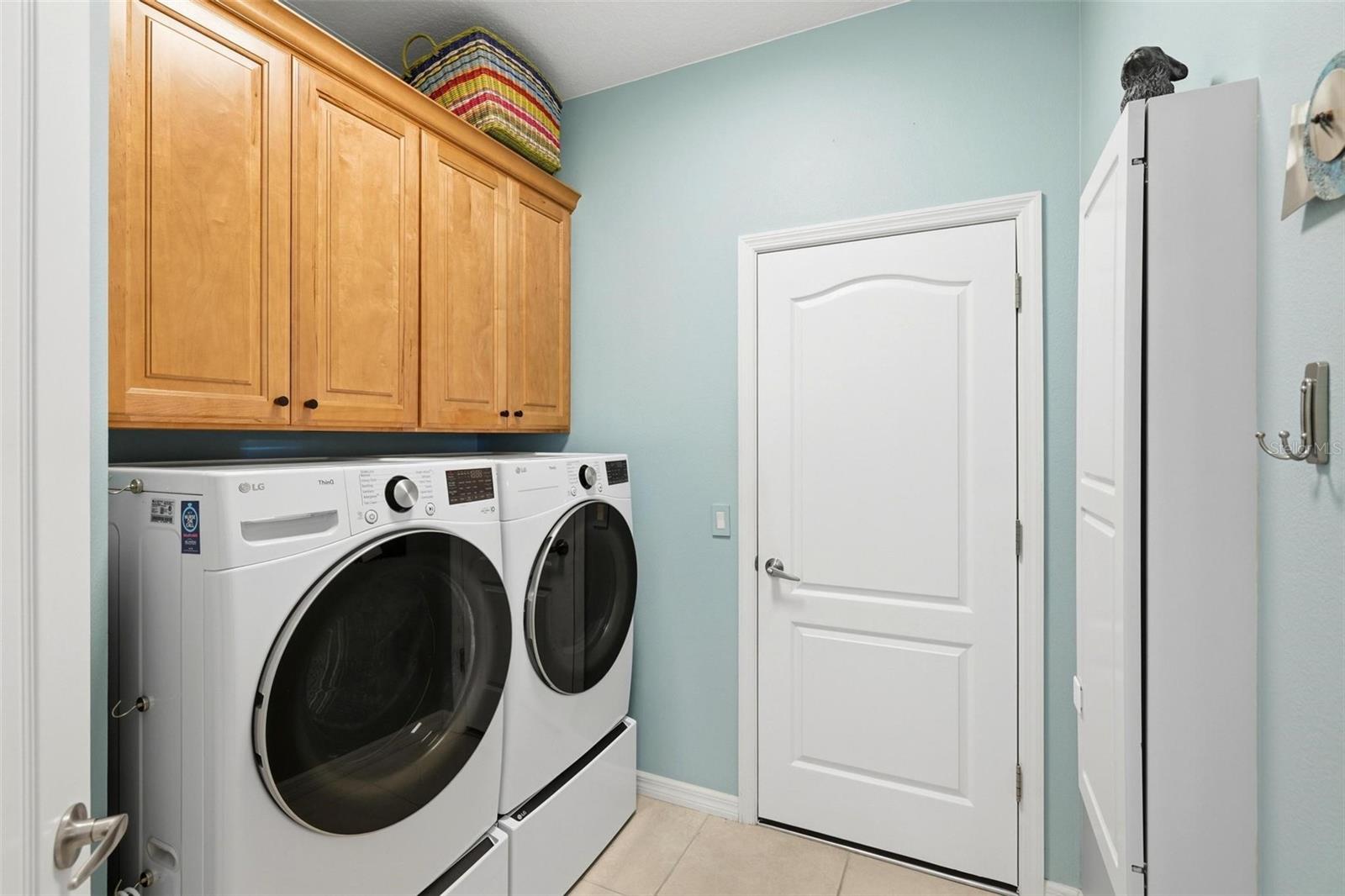Indoor Laundry Room