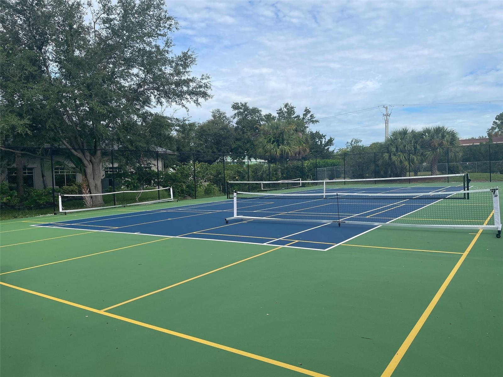 TENNIS AND PICKLEBALL