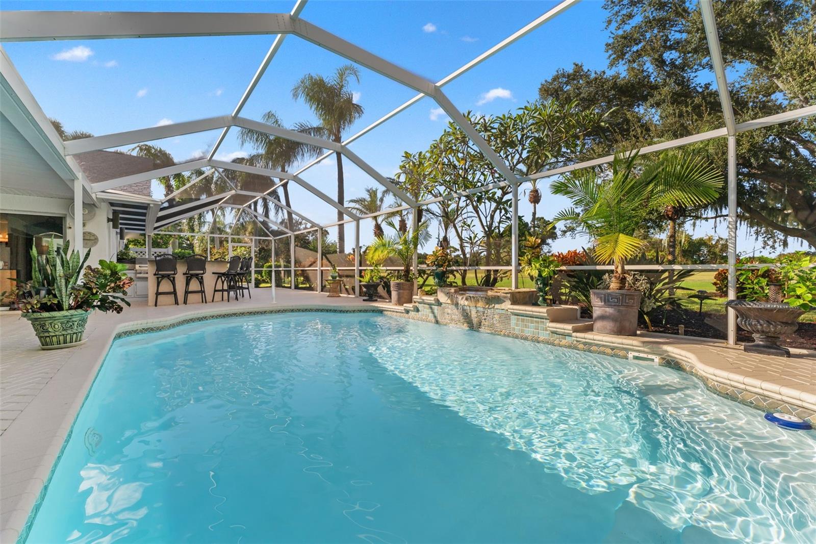 Heated pool Heated pool