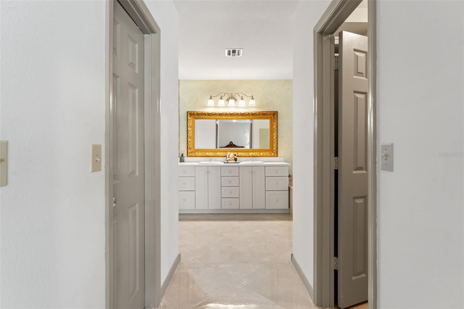 Two walk-in closets