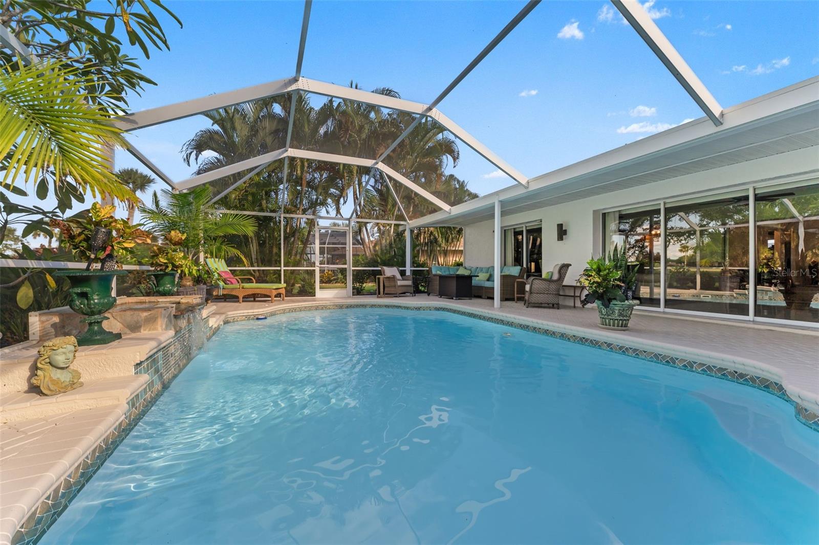 Heated pool