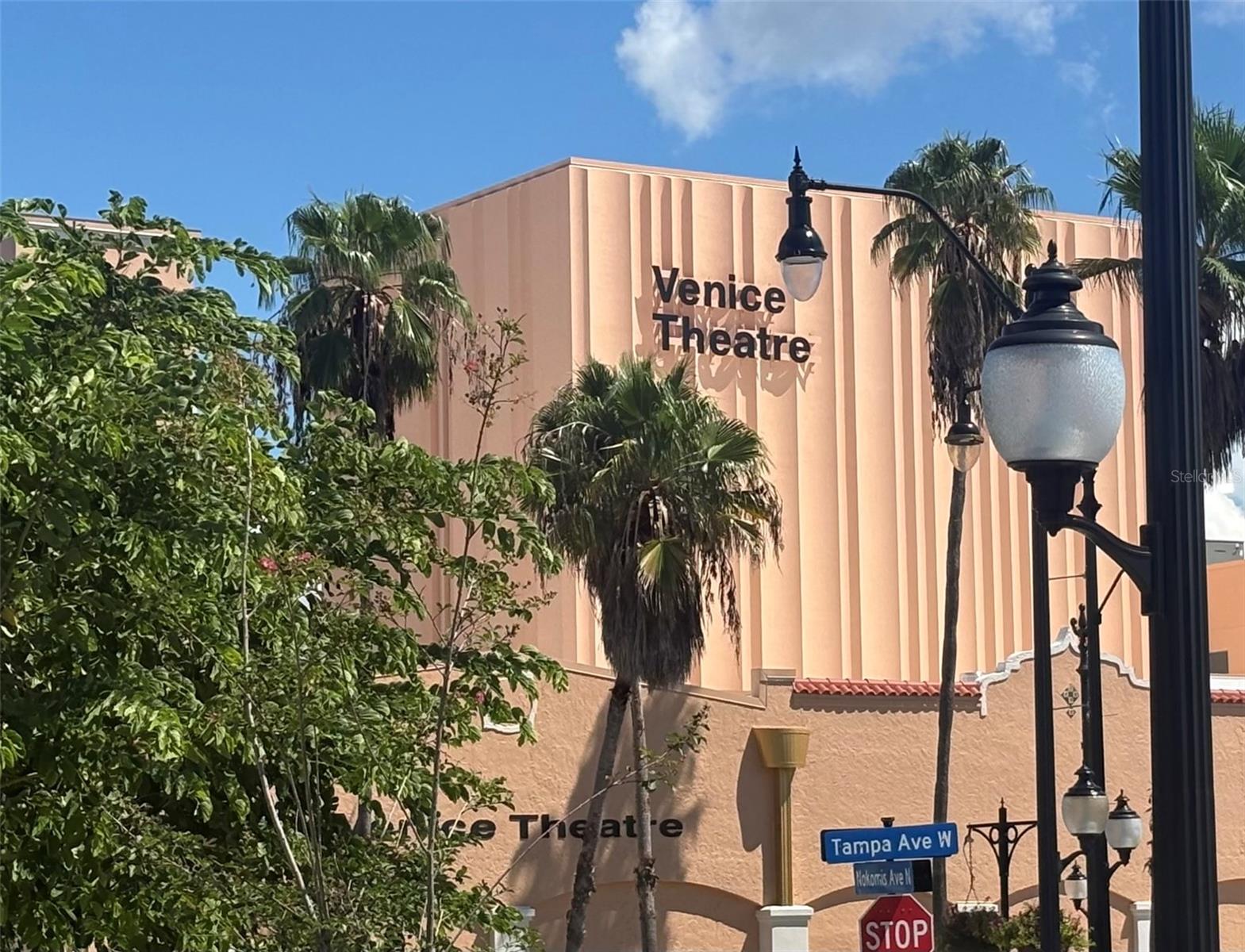 Historical Venice Theater--the 2nd largest community theater in the United States