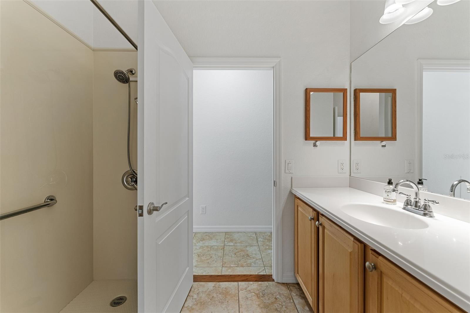 Guest Bathroom with full size shower