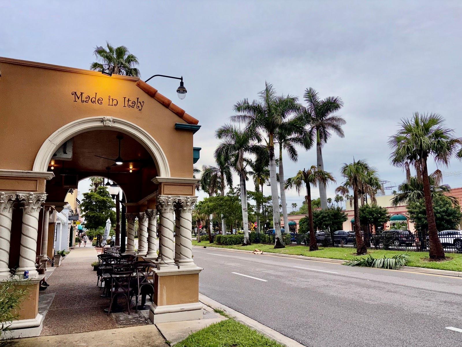 Made in Italy is one of the many restaurant on West Venice Ave
