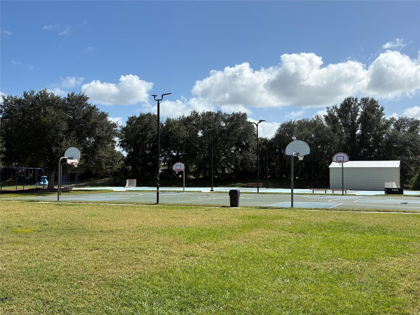 Basketball courts
