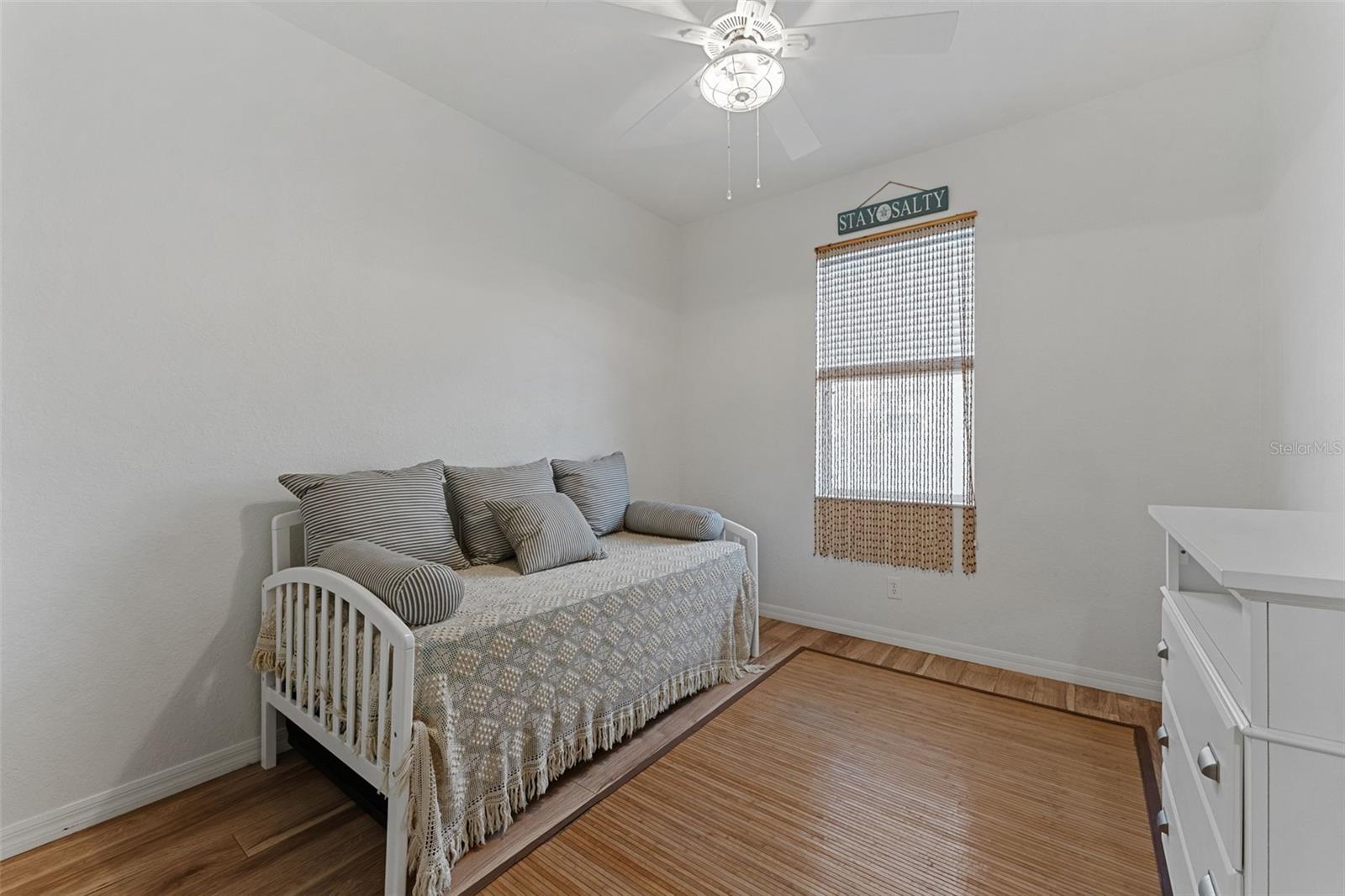 Guestroom 3 with trundle bed, again room could hold a full or queen size bed