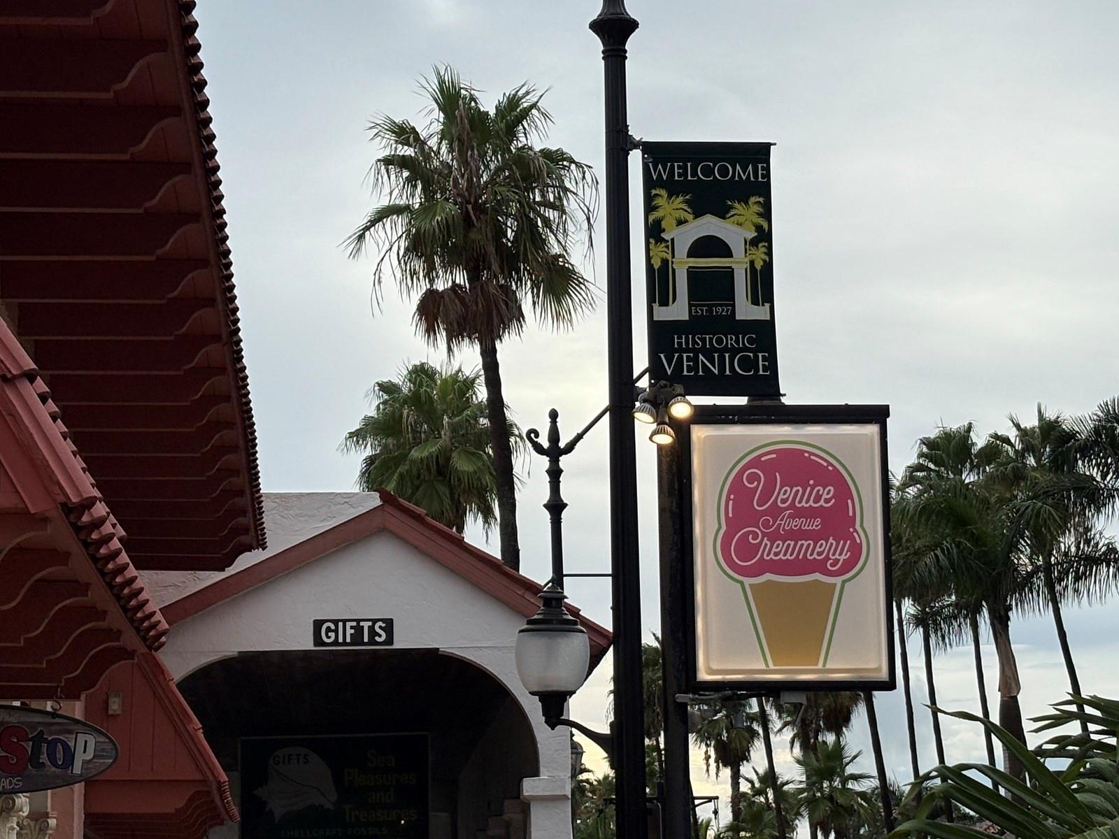 Take a stroll up and down West Venice Avenue