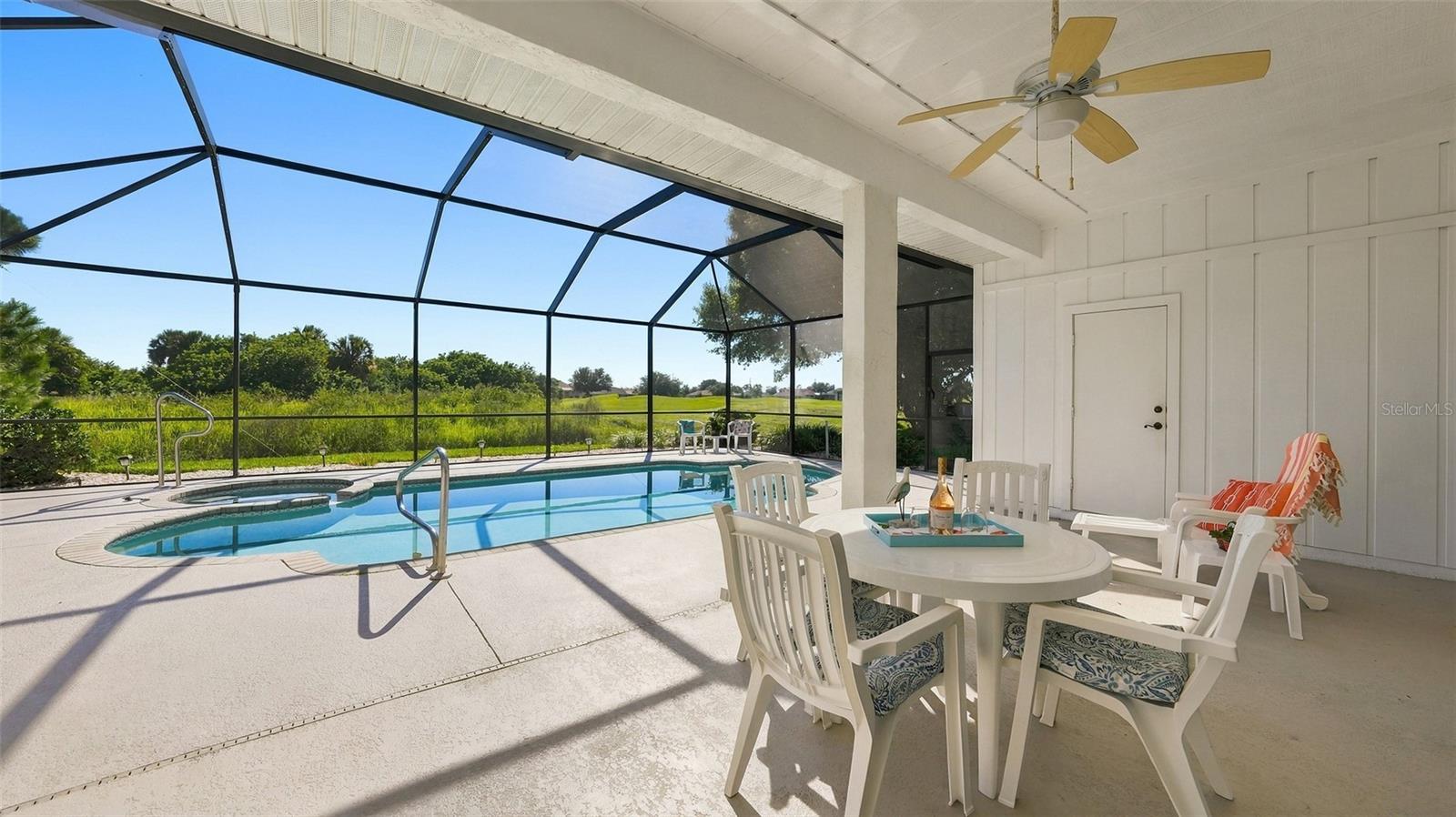 HUGE covered lania space!