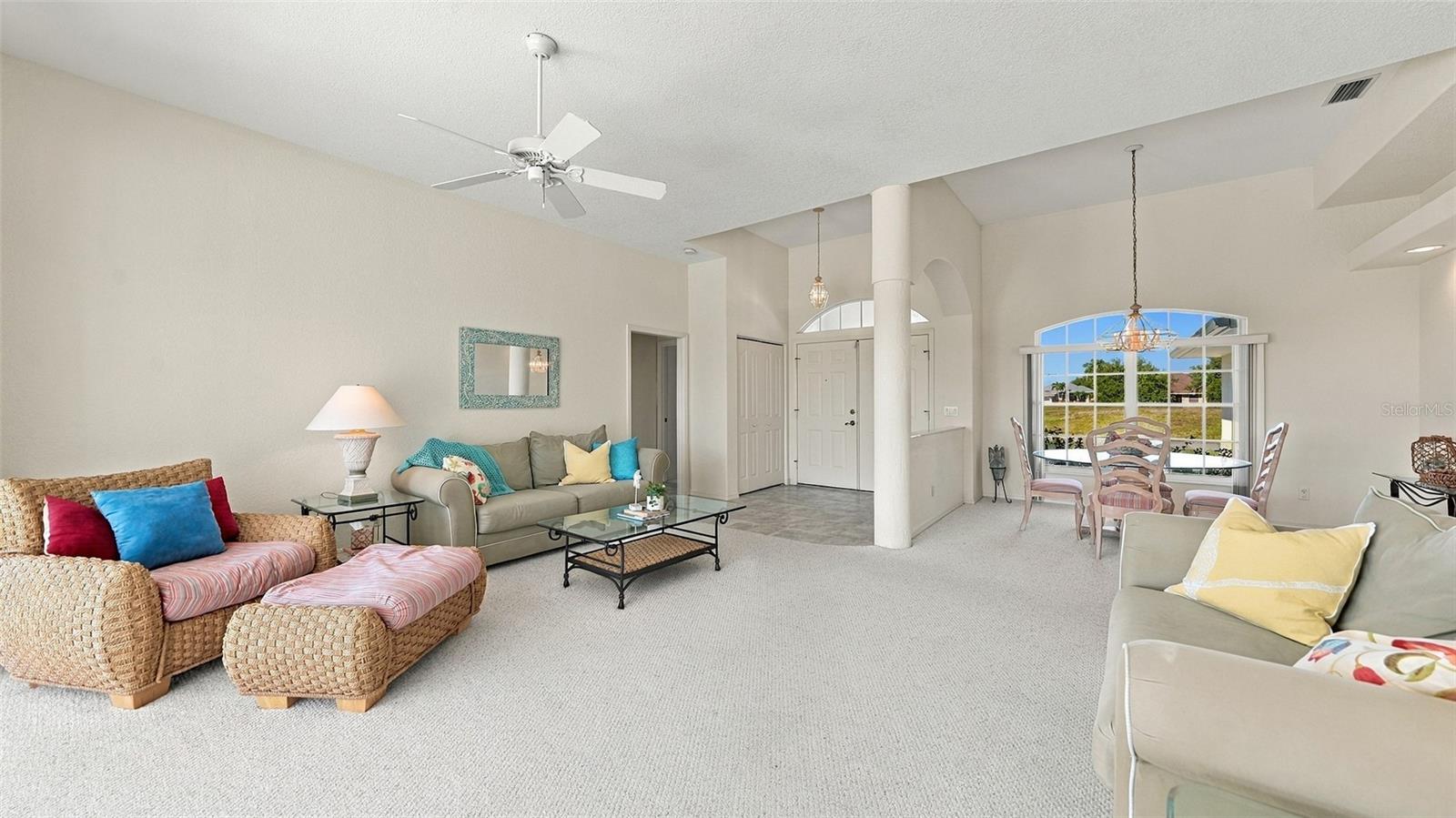 notice the coat closet in the entry way