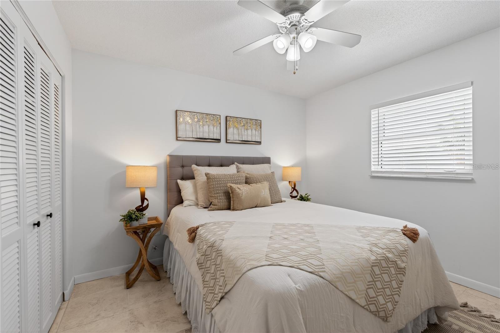 Second Bedroom with Built-In Closet