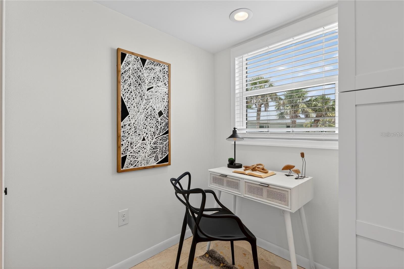 Details of the Office Nook off the Kitchen