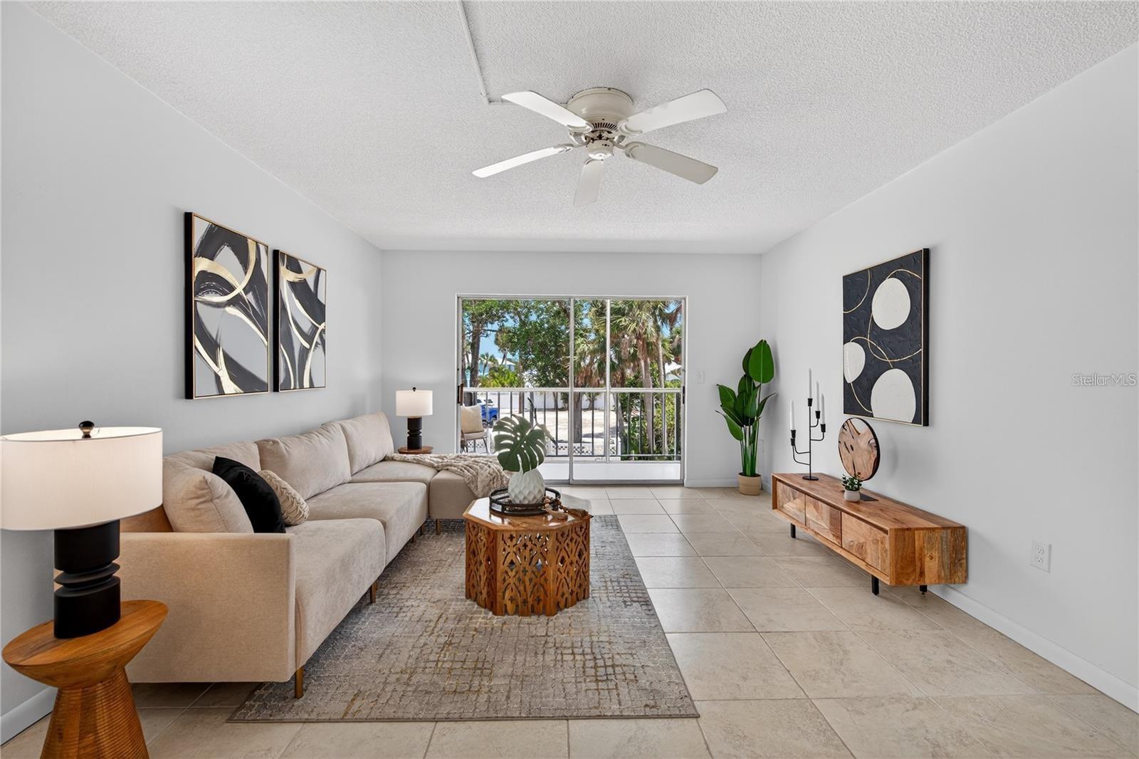 Generously-Sized Living Room
