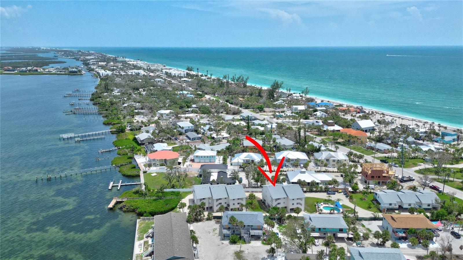 Aerial View of Condominium