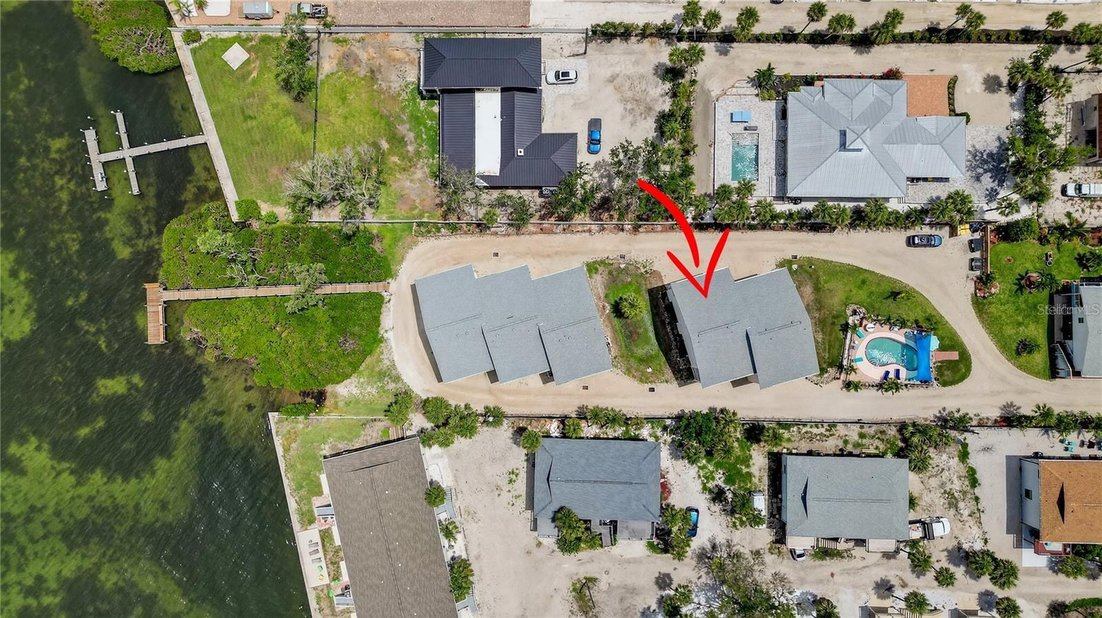 Aerial View of Condominium