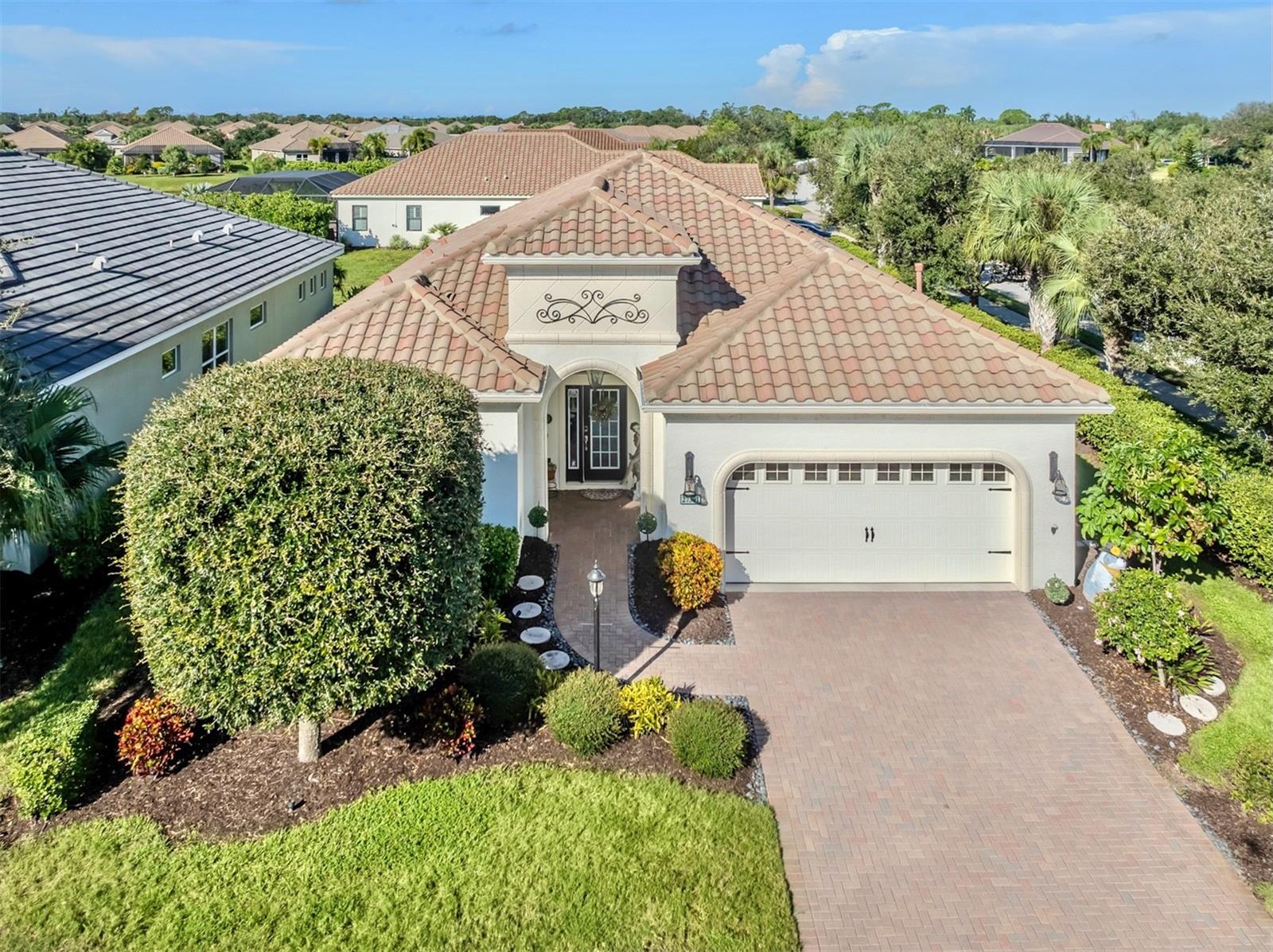Front Aerial View