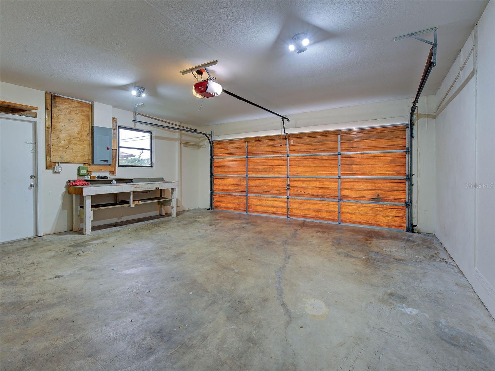Garage screen door included