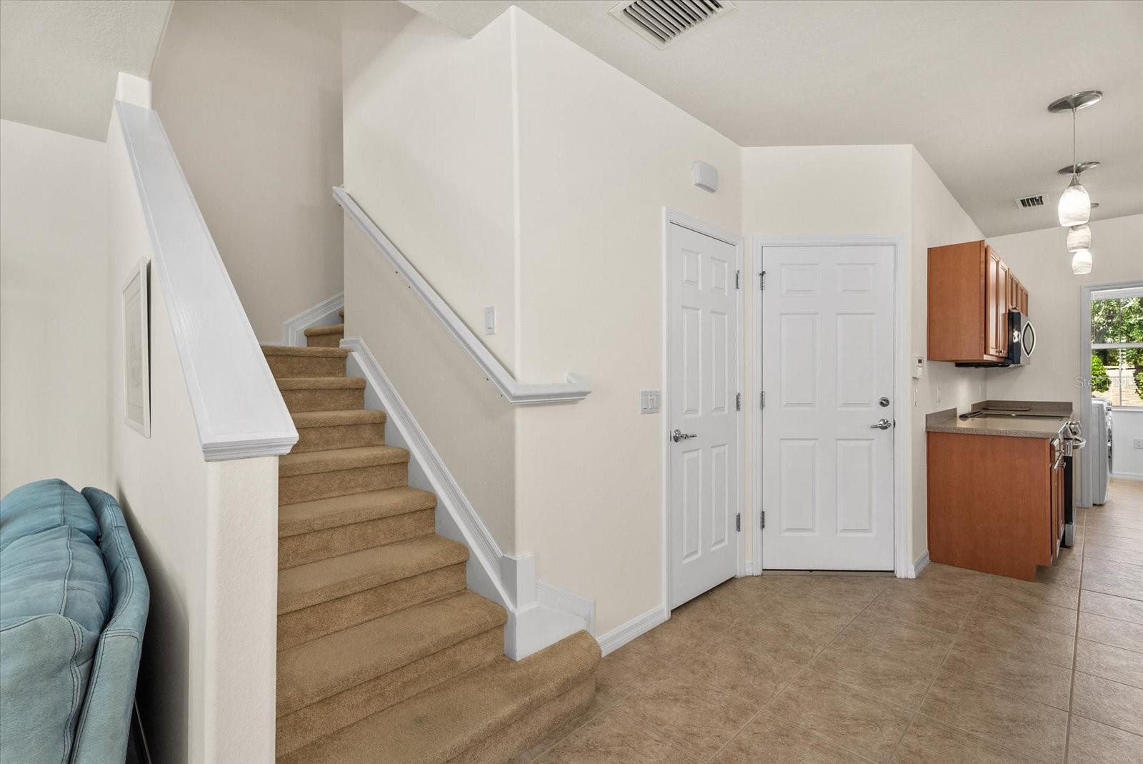 Stairway to second Floor