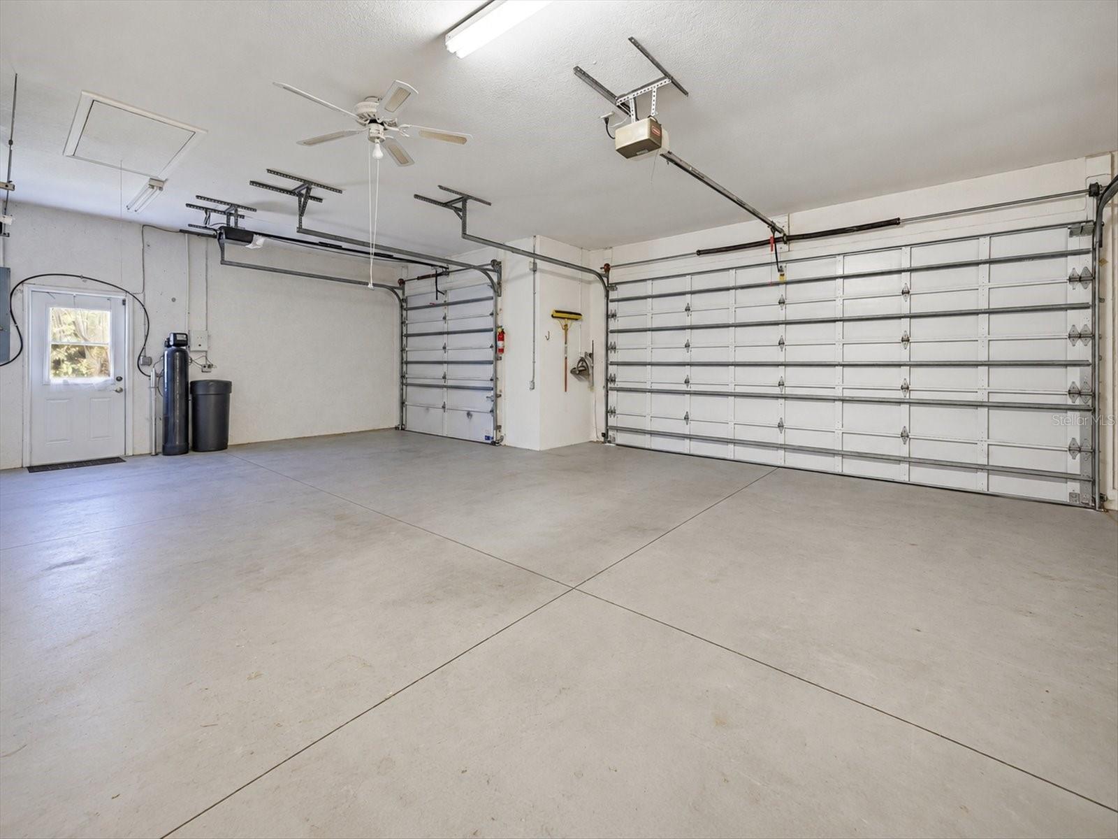 3 car garage