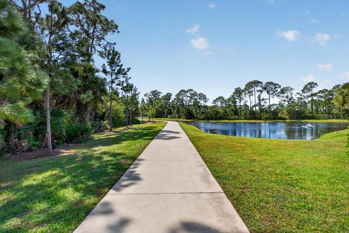 Walking path