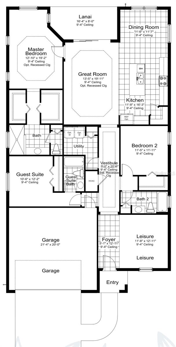Standard Applause Floorplan