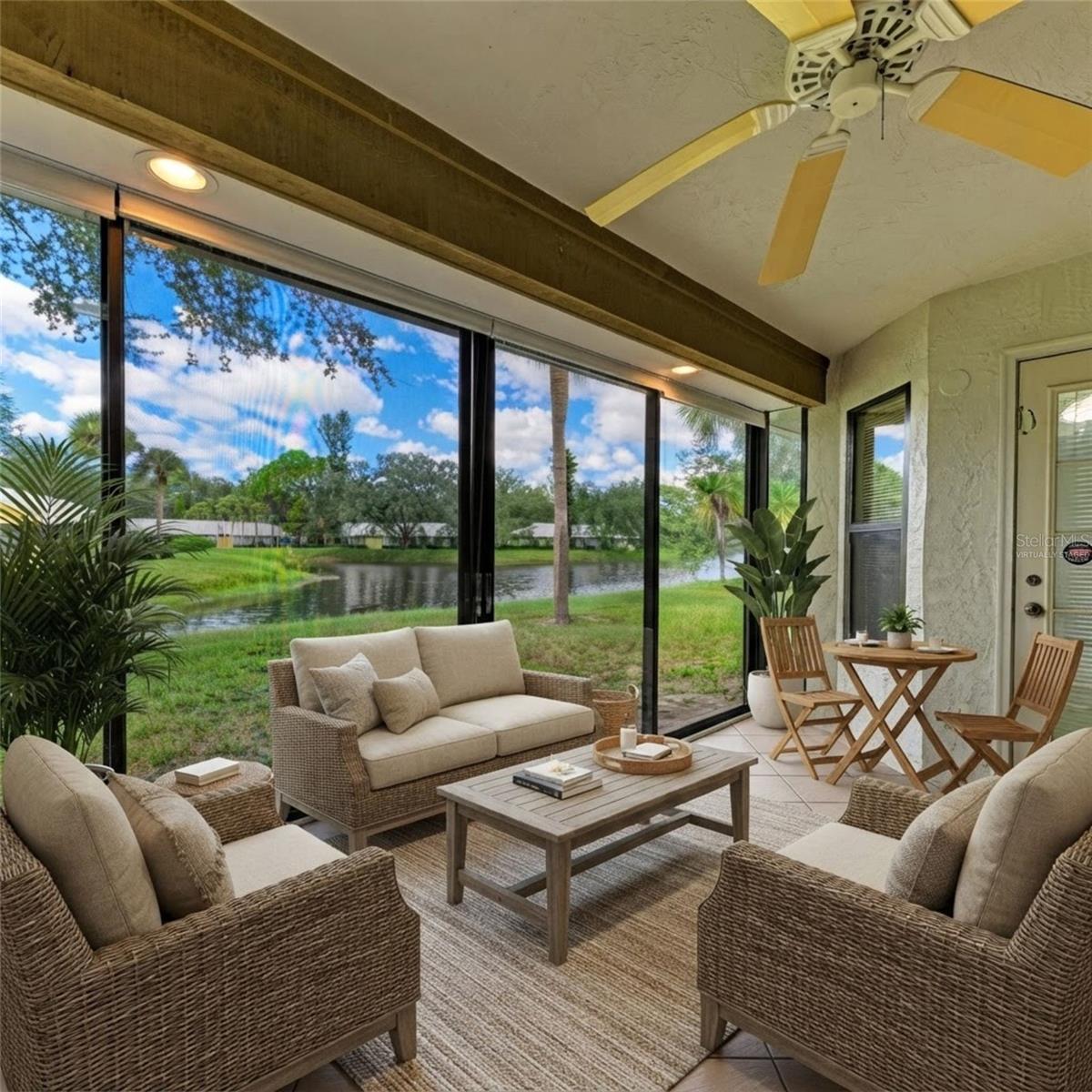 Lanai Virtually Staged