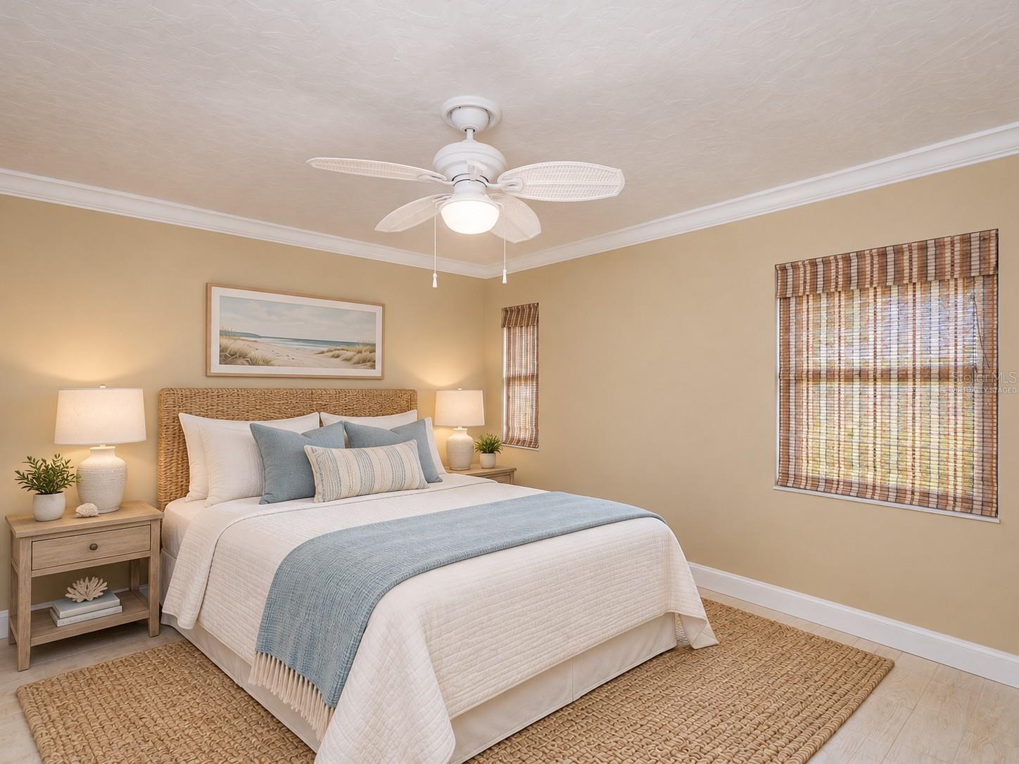 virtually staged guest bedroom 2