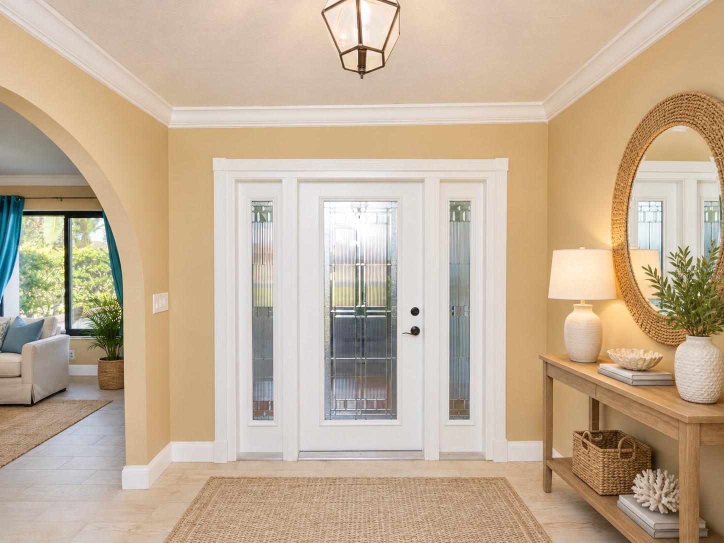 virtually staged foyer virtually staged foyer