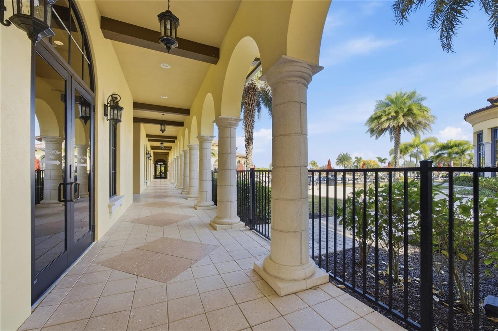 Walkway to Ammenities