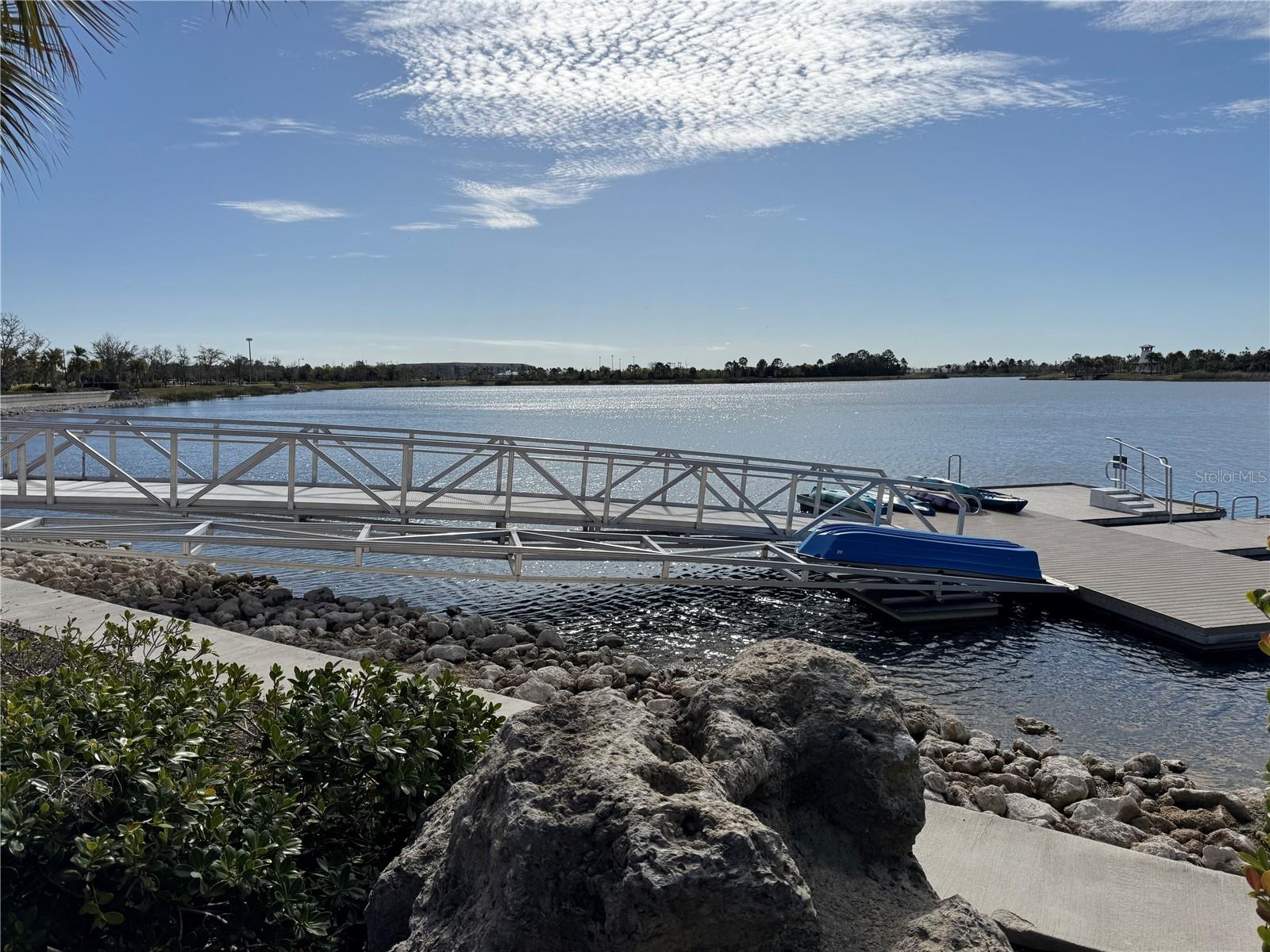 Boat Launch on 80-Acre Lake in Wellen Park
