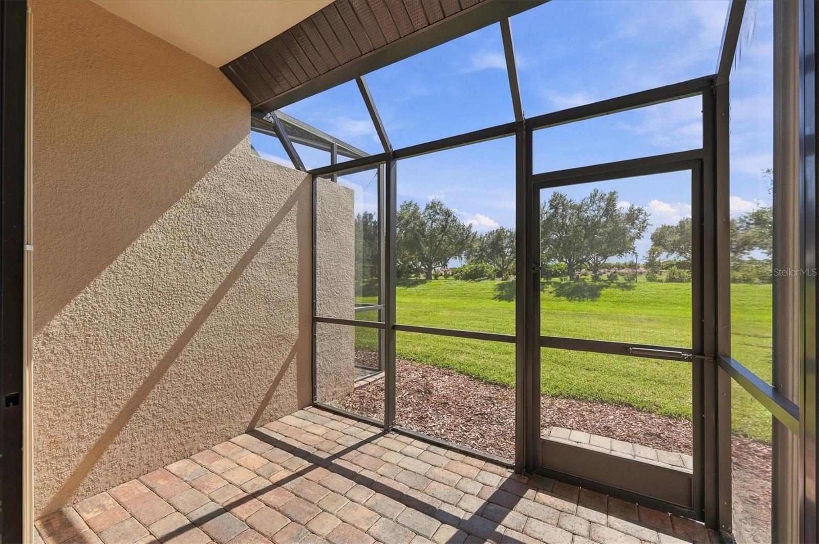 Screened Lanai with Preserve View