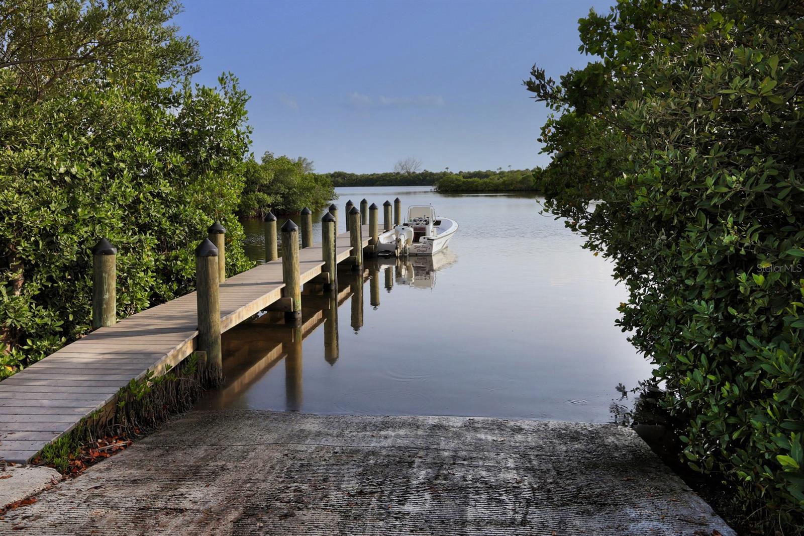 South Venice private boat ramp