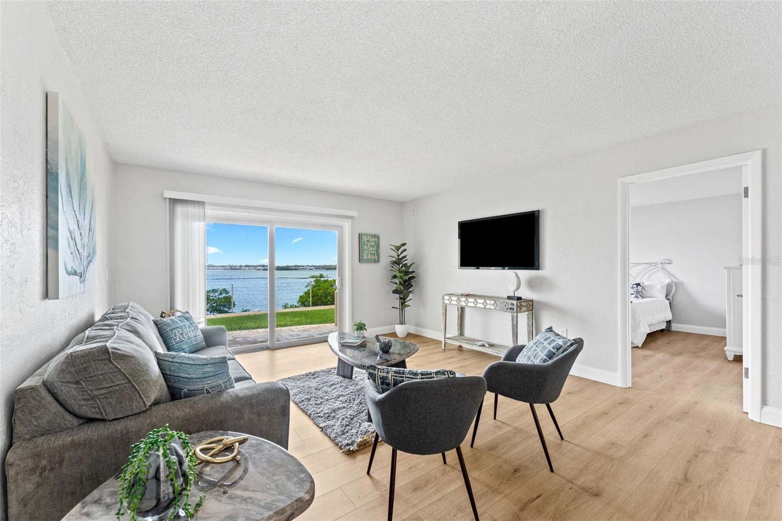 View to the Intracoastal and Primary bedroom.