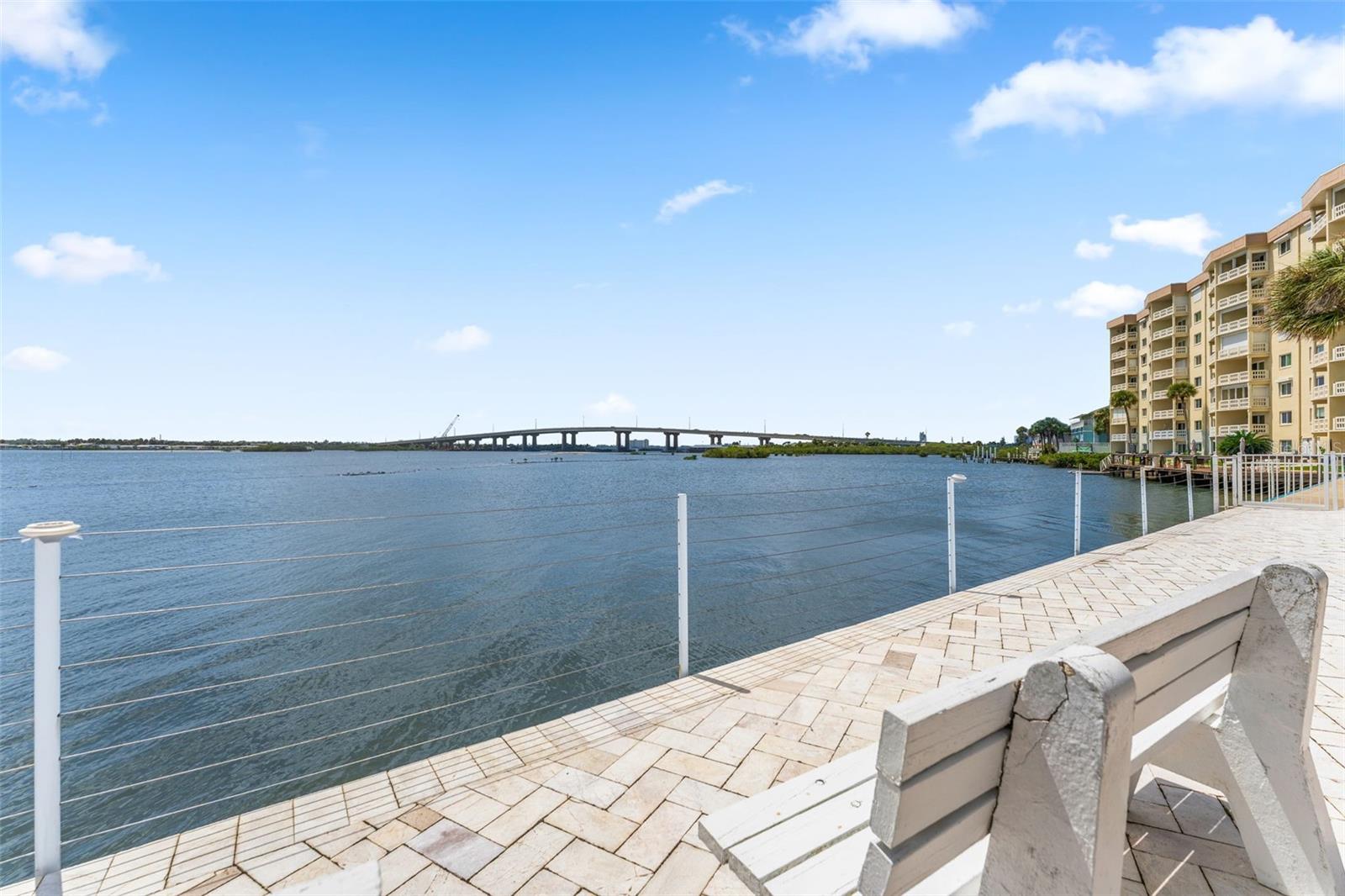 Views to the south of the Port Orange bridge.