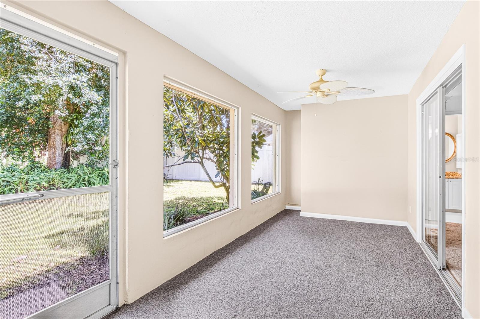 Enclosed porch