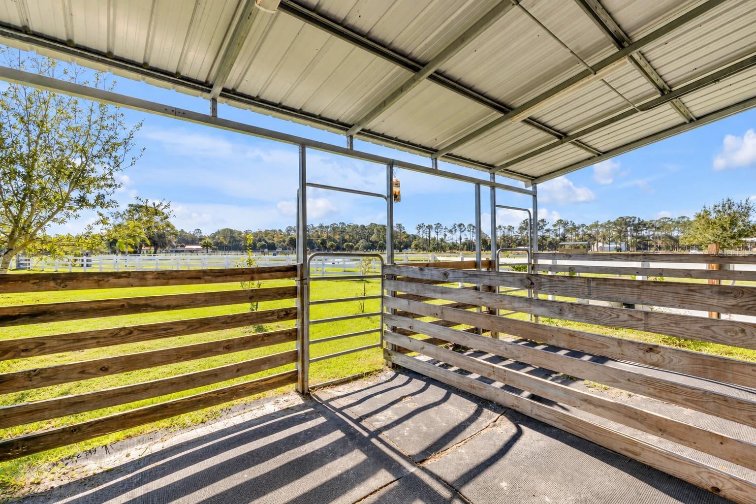 Horse stall