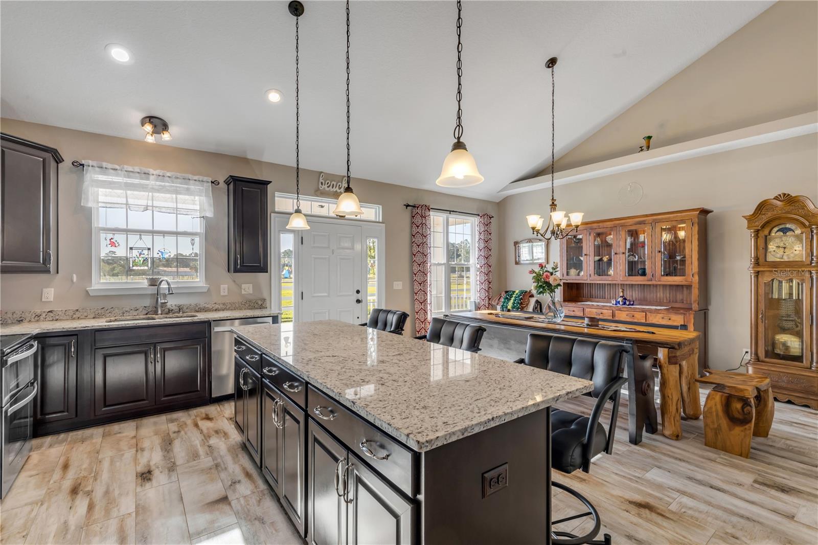 Kitchen and dining