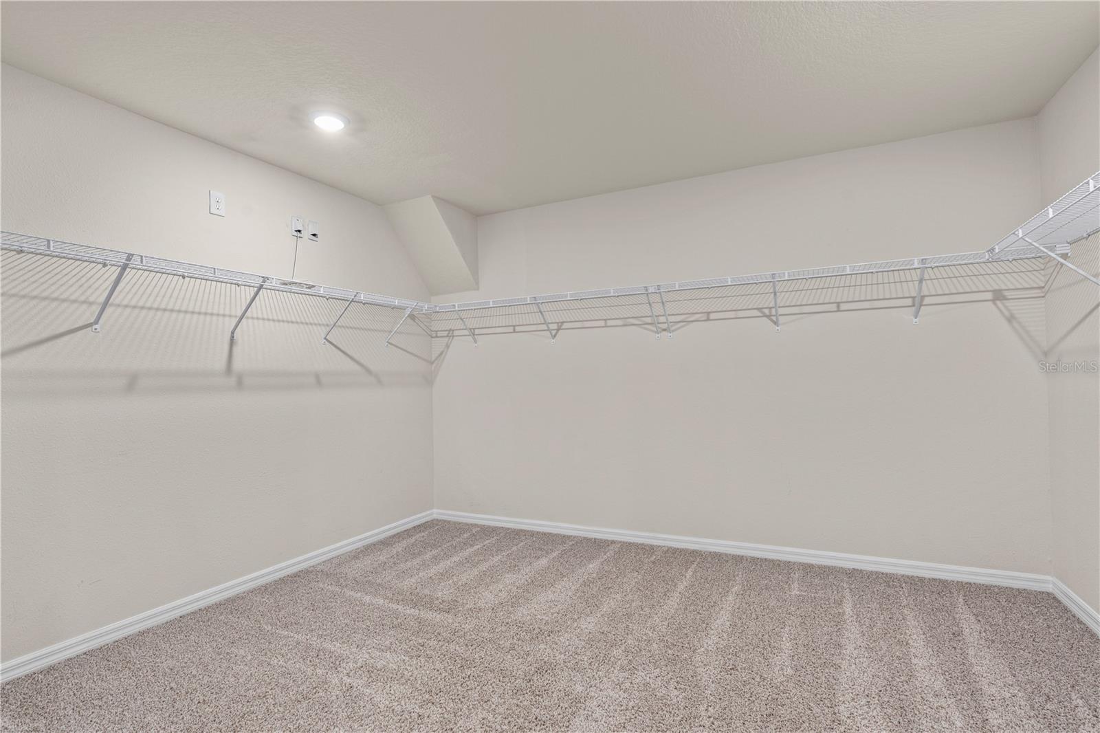 Massive Walk-In Closet