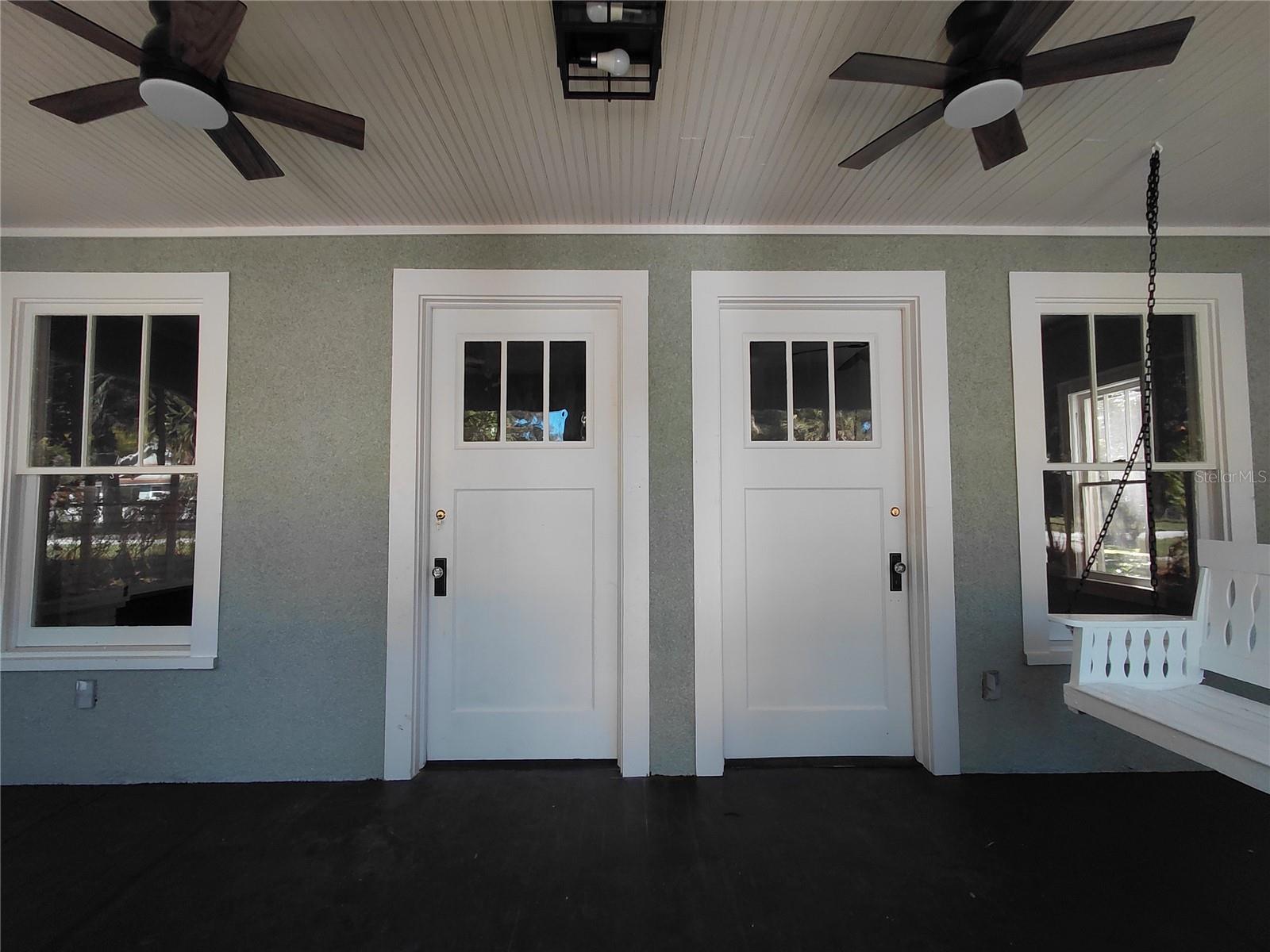 Porch entry