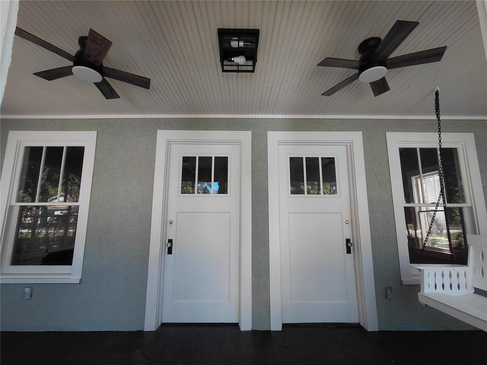 Porch entry