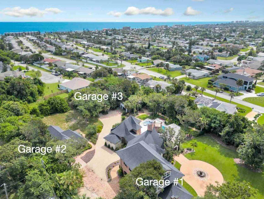 3 Garages on Estate