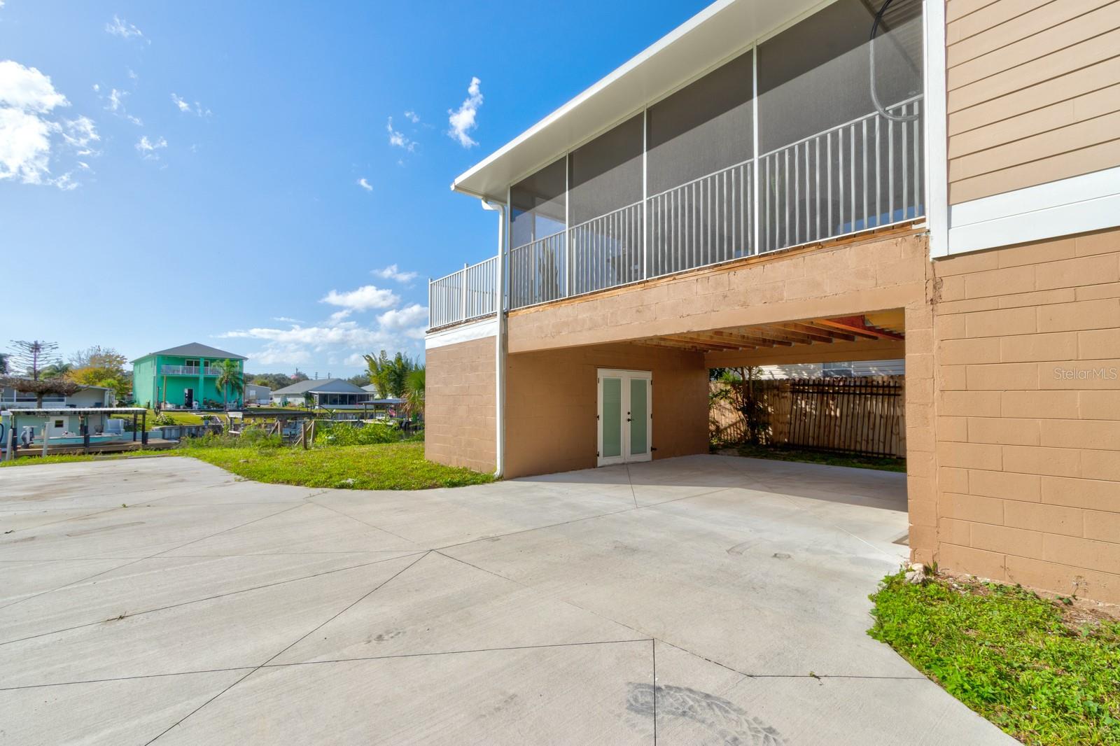 2 Car Carport View