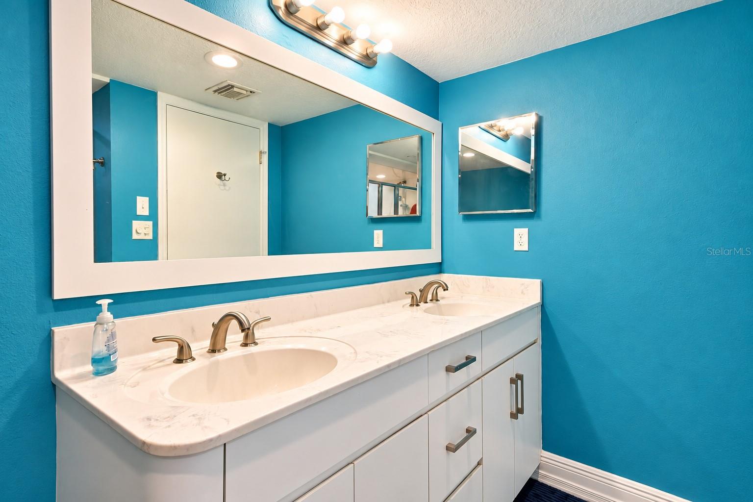Primary Bathroom vanity.