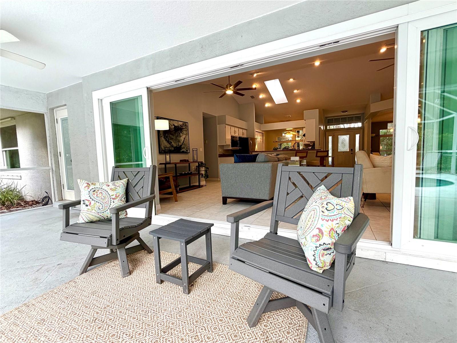 New patio sliding doors