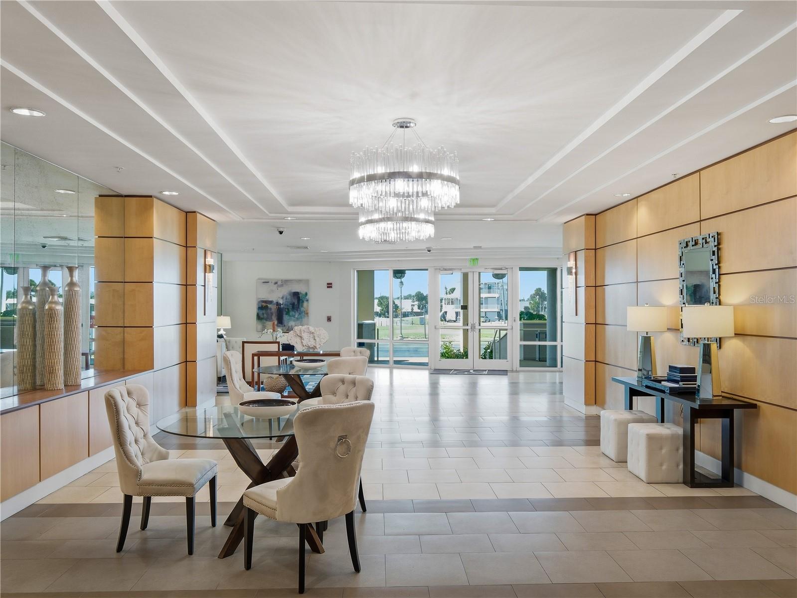FOYER OF BLDG
